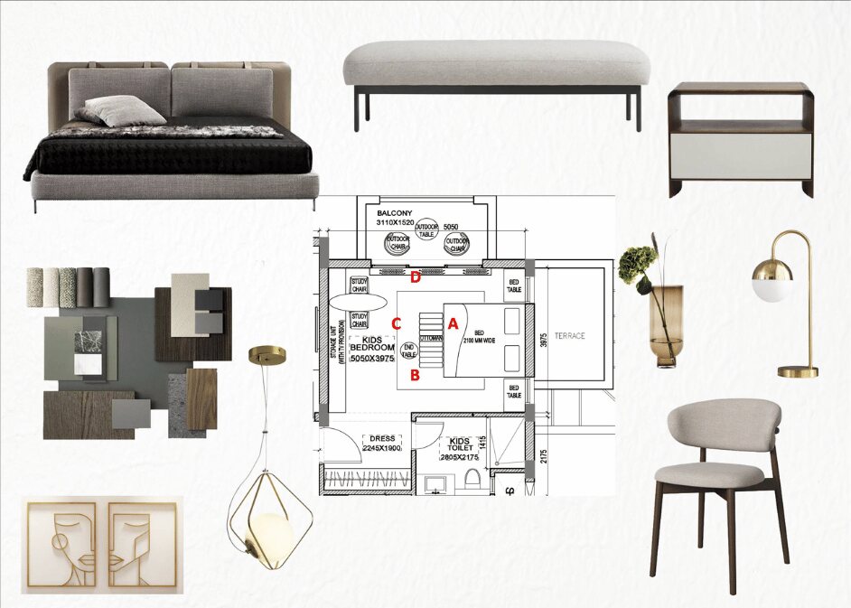 a-collage-of-modern-bedroom-designs-blueprint