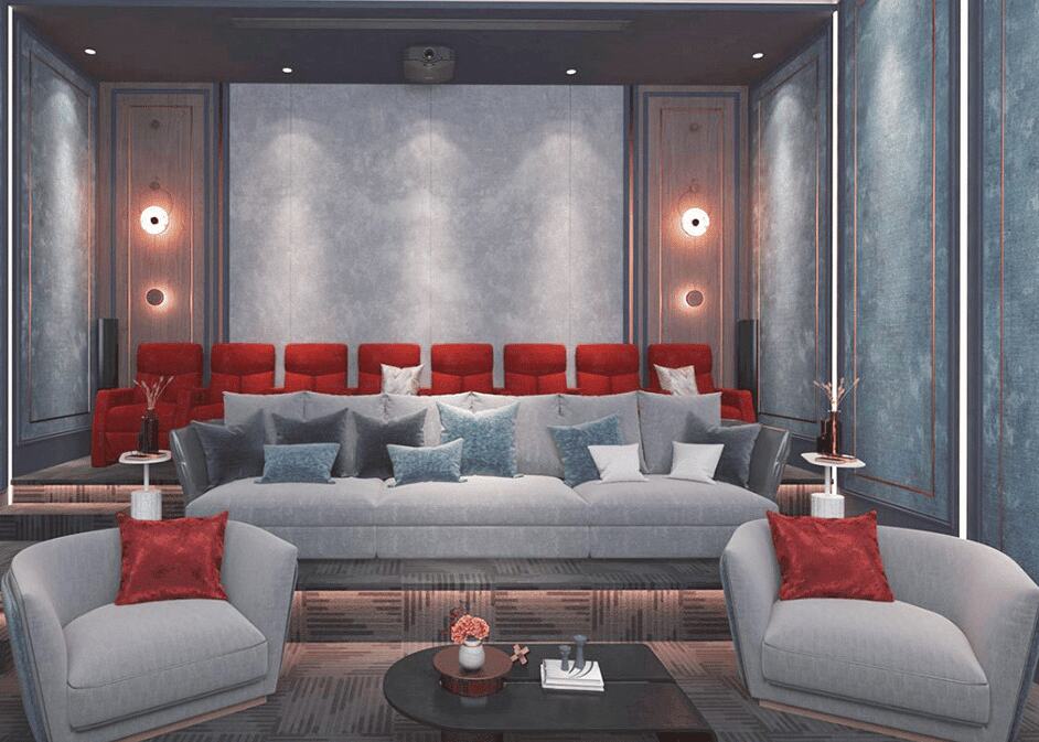 a-dark-themed-home-theatre-with-a-couch-and-chairs