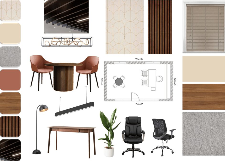 office-space-furniture-colour-scheme-and-blueprint