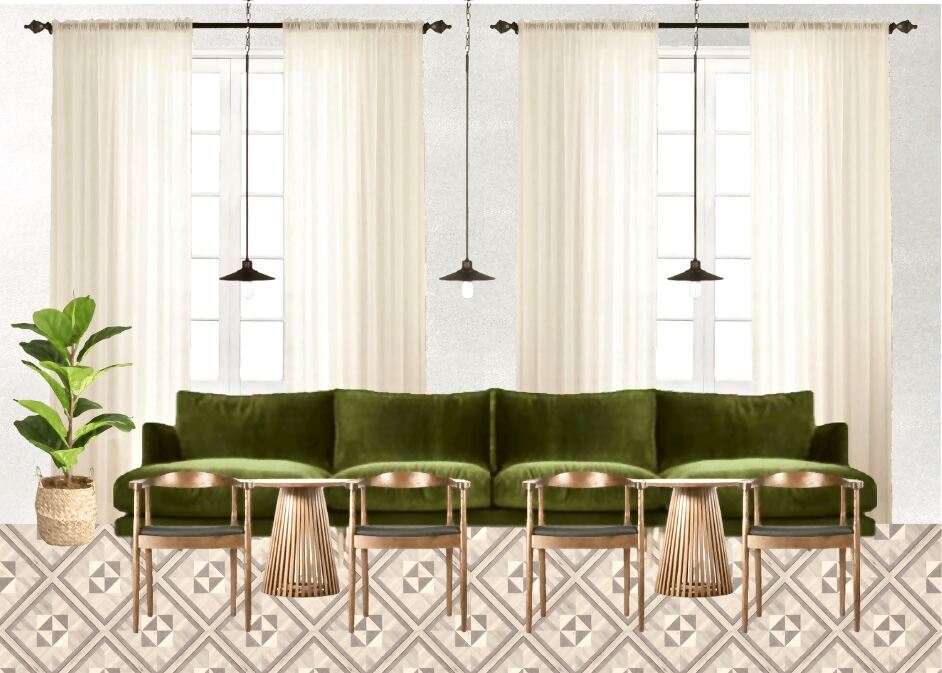 a-room-with-a-green-couch-and-chairs