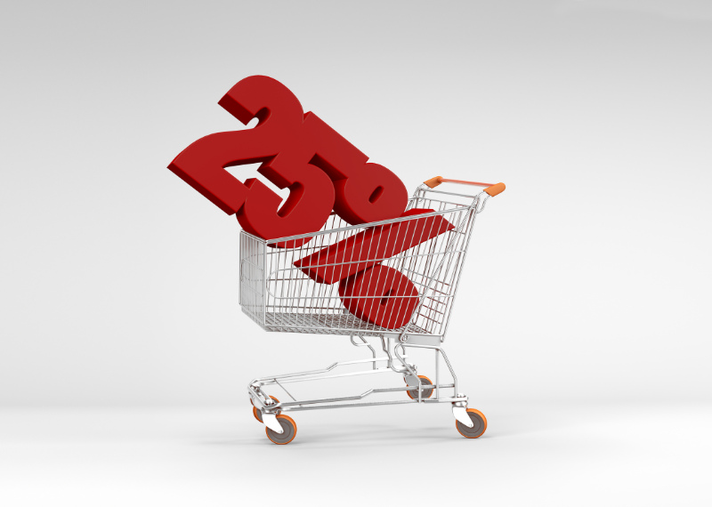a-shopping-cart-with-percentage-red-number